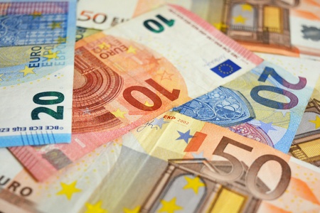 Euro banknotesの素材