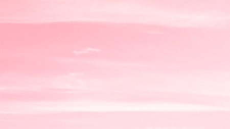 Pink pastel sky with cloud background. Soft smoot sky. Valentine, Love and Romance background. Sweet...