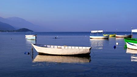 Fishing boats. Please check my portfolio for other beautiful images with boats.の写真素材