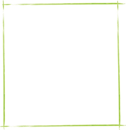Green frameのイラスト素材