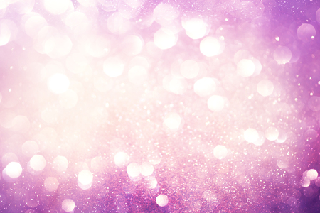 abstract bokeh background, shining lights, holiday sparkling atmosphere, celebration ambientの写真素材