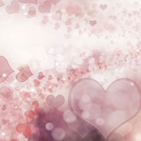 Abstract holiday background, beautiful shinylights, glowing magic bokeh. Valentine's day background.の写真素材