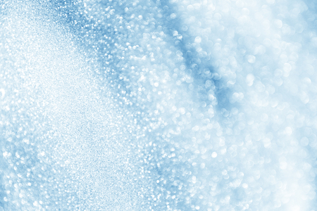 festive glittering christmas lights. Blurred abstract backgroundの写真素材