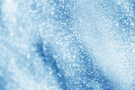 festive glittering christmas lights. Blurred abstract backgroundの写真素材