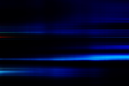 blue technology abstract motion background of speed lightの写真素材