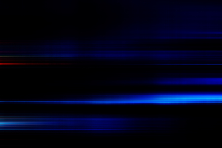 blue technology abstract motion background of speed lightの写真素材