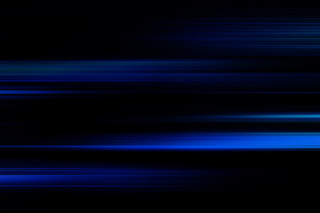 blue technology abstract motion background of speed lightの写真素材