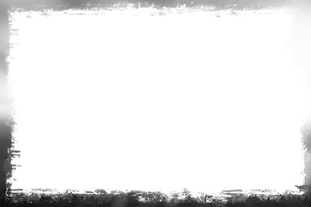 black grunge frame backgroundの写真素材