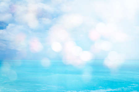 An abstract sea seascape, abstract summer sea background, sale conceptの写真素材