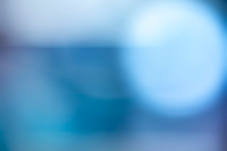 beautiful bluish abstract bokeh backgroundの写真素材