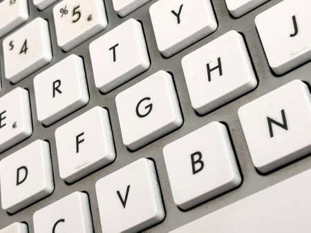 Keyboard alphabets close viewの写真素材