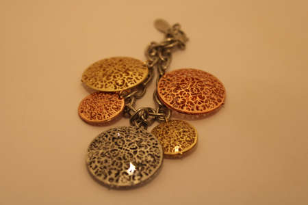 beautifl necklace locket for womanの写真素材