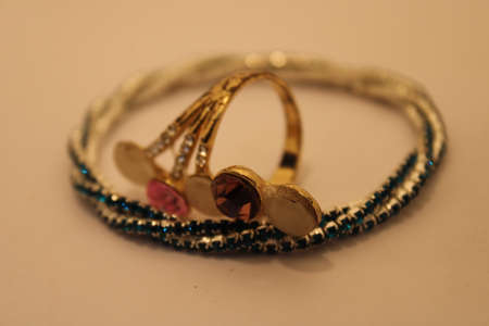simple bracelet modern design braceletの写真素材