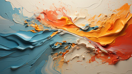 Tactile art journey. Created with Generative AI.の素材