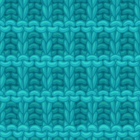 Hand-drawn jersey cloth boundless background. High detailed woolen hand-knitted fabric material.のイラスト素材
