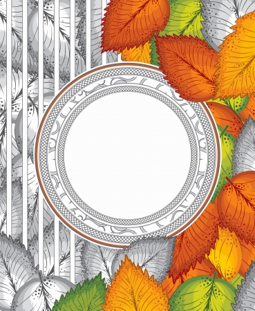 autumn bannerのイラスト素材