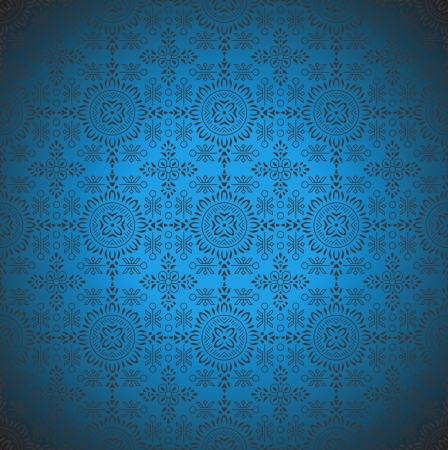 Seamless traditional look wallpaperのイラスト素材