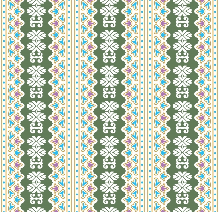 Antique seamless vector wallpaperのイラスト素材