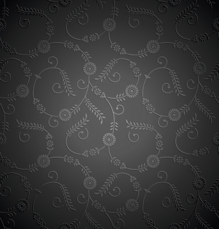 royal floral backgroundのイラスト素材