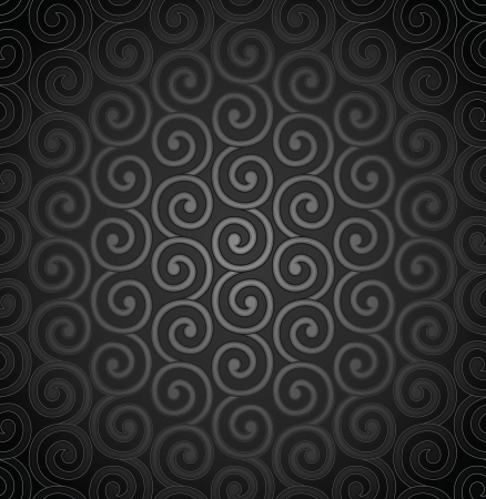 Seamless swirly wallpaper designのイラスト素材