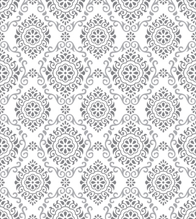 Damask seamless patternのイラスト素材