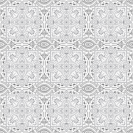 Seamless designer floral patternのイラスト素材
