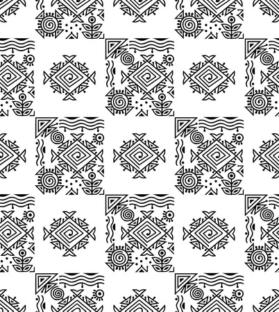 Seamless designer wallpaperのイラスト素材