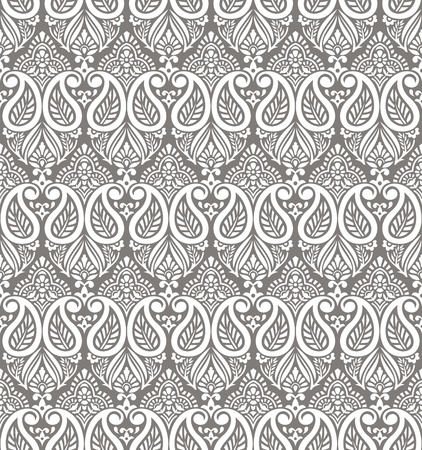 Paisley seamless vector wallpaperのイラスト素材