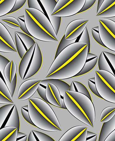 Seamless abstract rose petal patternのイラスト素材