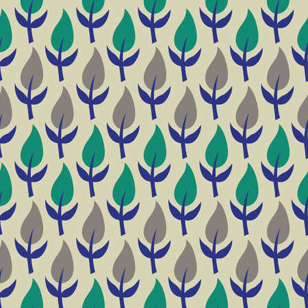 Seamless vector simple ornamental pattern designのイラスト素材