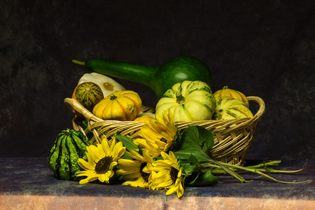 Still life with vegetables Assortment of fresh vegetables close upの写真素材