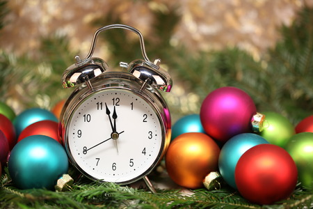 Holidays / Beautiful Christmas and New Years sceneの写真素材