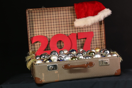 Holidays / Beautiful Christmas and New Years sceneの写真素材