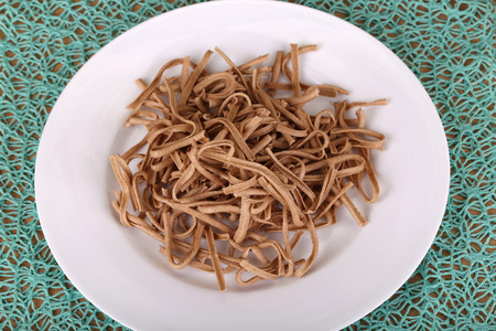 Pasta / Various pastry lying on a plate