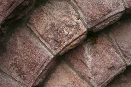 Old Sandstone Wallの写真素材