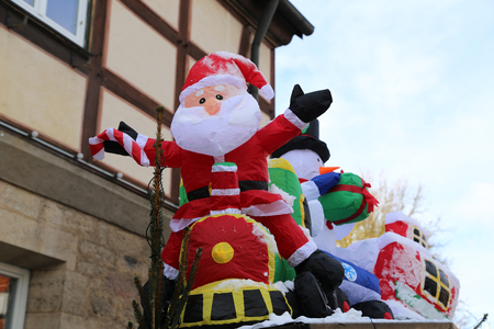 Beautiful Christmas and New Years sceneの写真素材
