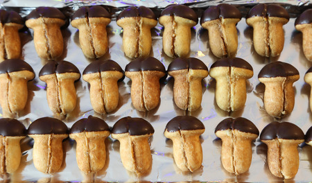Bake cookies for Christmas / Beautiful Christmas and New Years scene