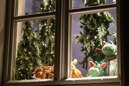 Beautiful Christmas and New Years sceneの写真素材
