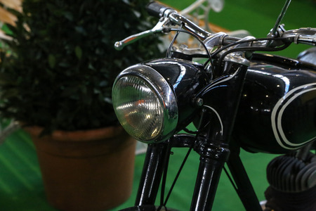 Motorcycle in detailsの写真素材