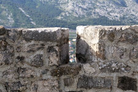 Klis Fortress - medieval fortress near the city of Split, in central Dalmatia, Croatiaの写真素材