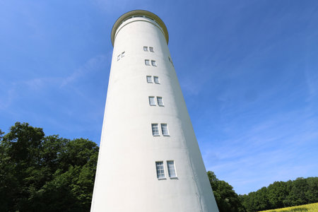 High Water Tower close up - photo belowの写真素材