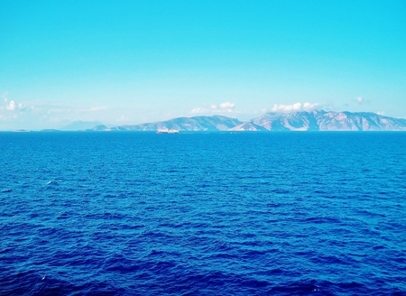 a beautiful coastal landscapeの写真素材