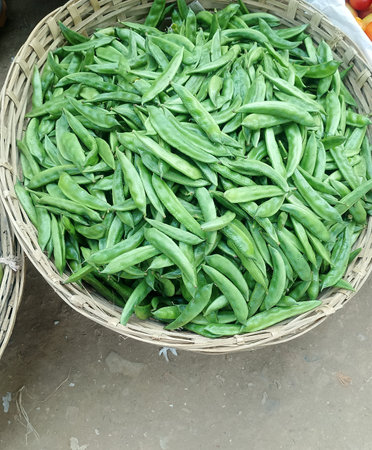 Fresh Green Beans - Organic Shim from Local Farm