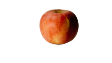 Apple on a white background.の写真素材