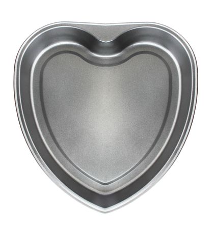 Empty form for the baking/the form of the heartの写真素材