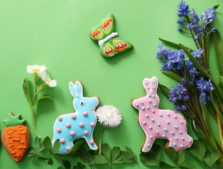 Still life with rabbits