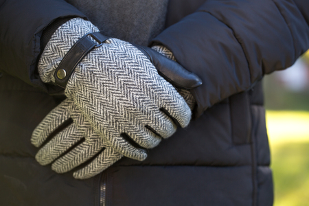 The man foldedの写真素材