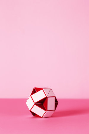 Puzzle toy for children develops thinkingの写真素材