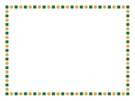 Bolivian flag frame. Vector illustration on white background.のイラスト素材