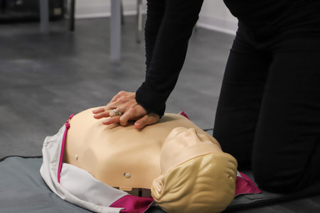 BLSD Defibrillator use course. first aid course - company safety - cardiac massage - Basic Life...